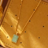 Hyacinth original design, Douyin Live Streaming bestseller, retro Hong Kong-style necklace, women's fashion and elegance, natural stone pendant collarbone chain Application Scenario
